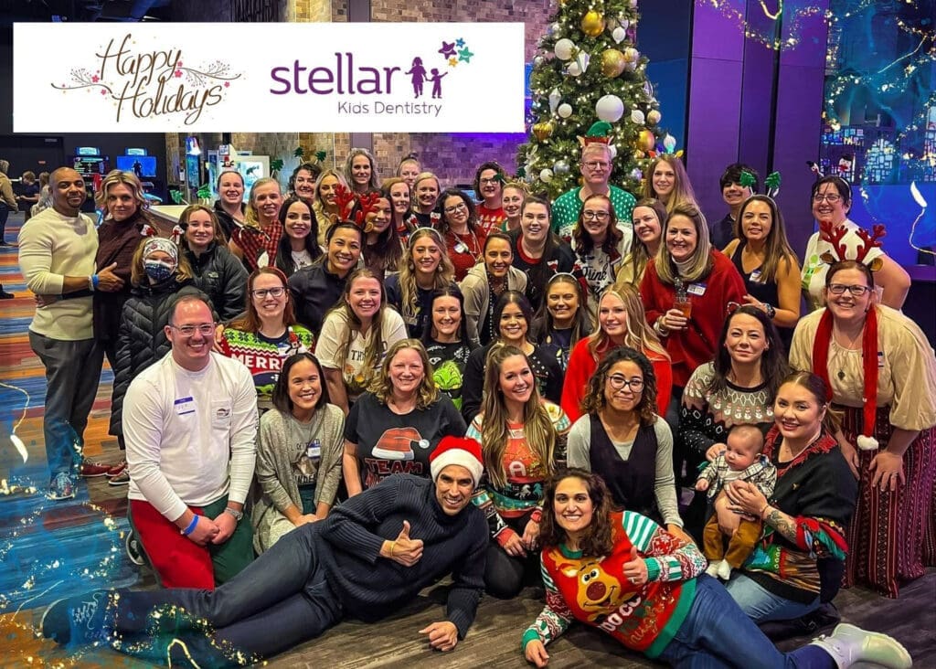 Stellar Pediatric Dentistry holiday party - Mukilteo, Everett and Mill Creek