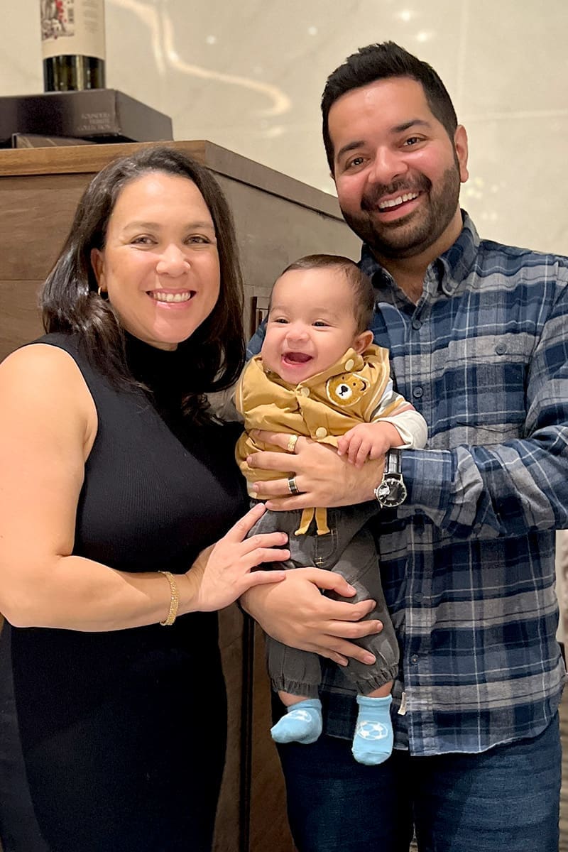 Dr. Joanna Forbes with family Dr. Joanna Forbes, DDS Orthodontist in Mill Creek and Mukilteo, WA. Family portrait.