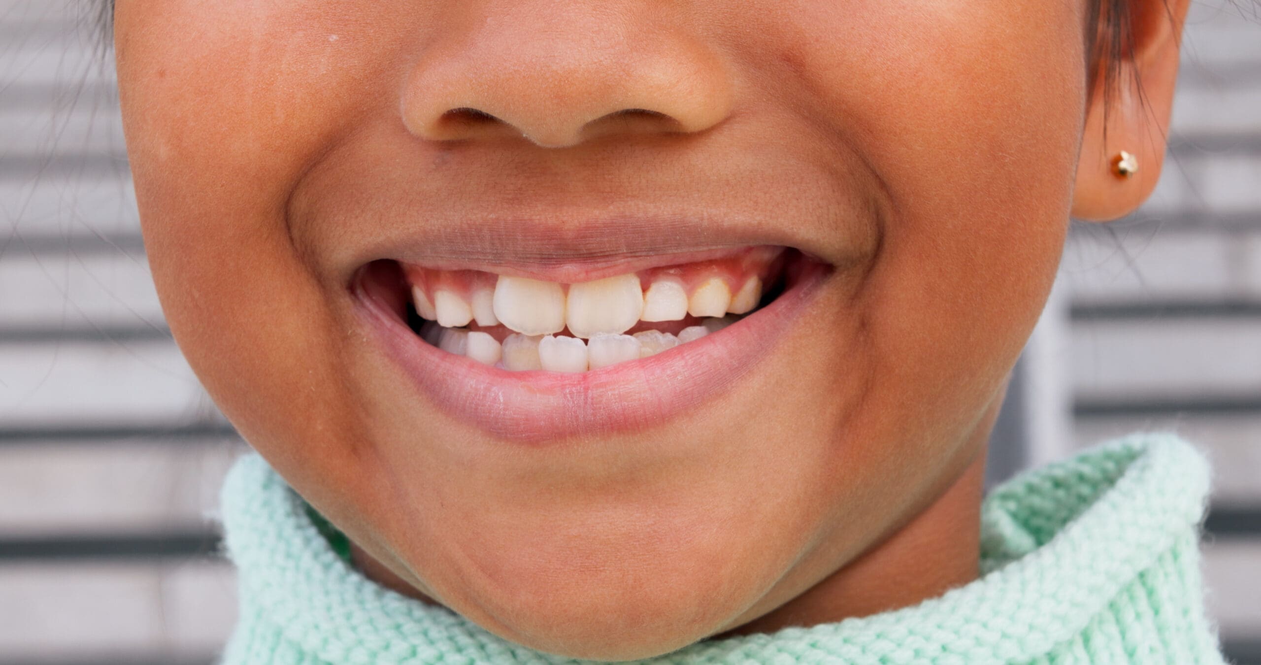 girl smiling